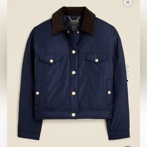 J. Crew Puffer Trucker Jacket